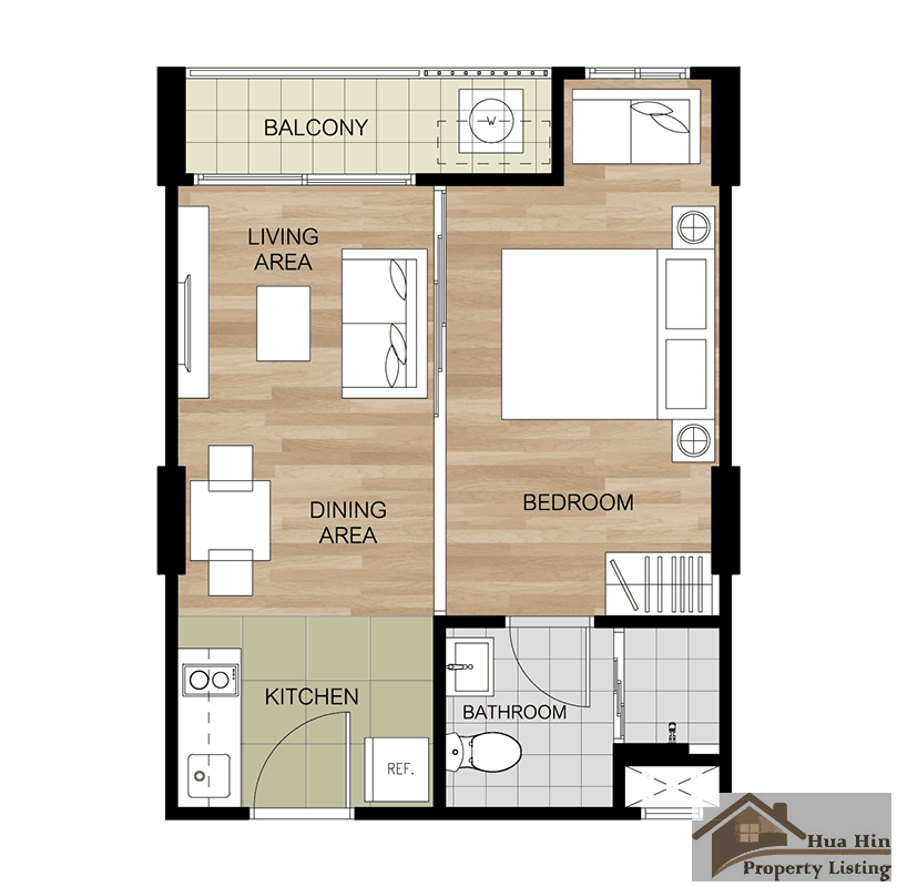 La Casita Sansiri Condo Sales Near Beach Pool