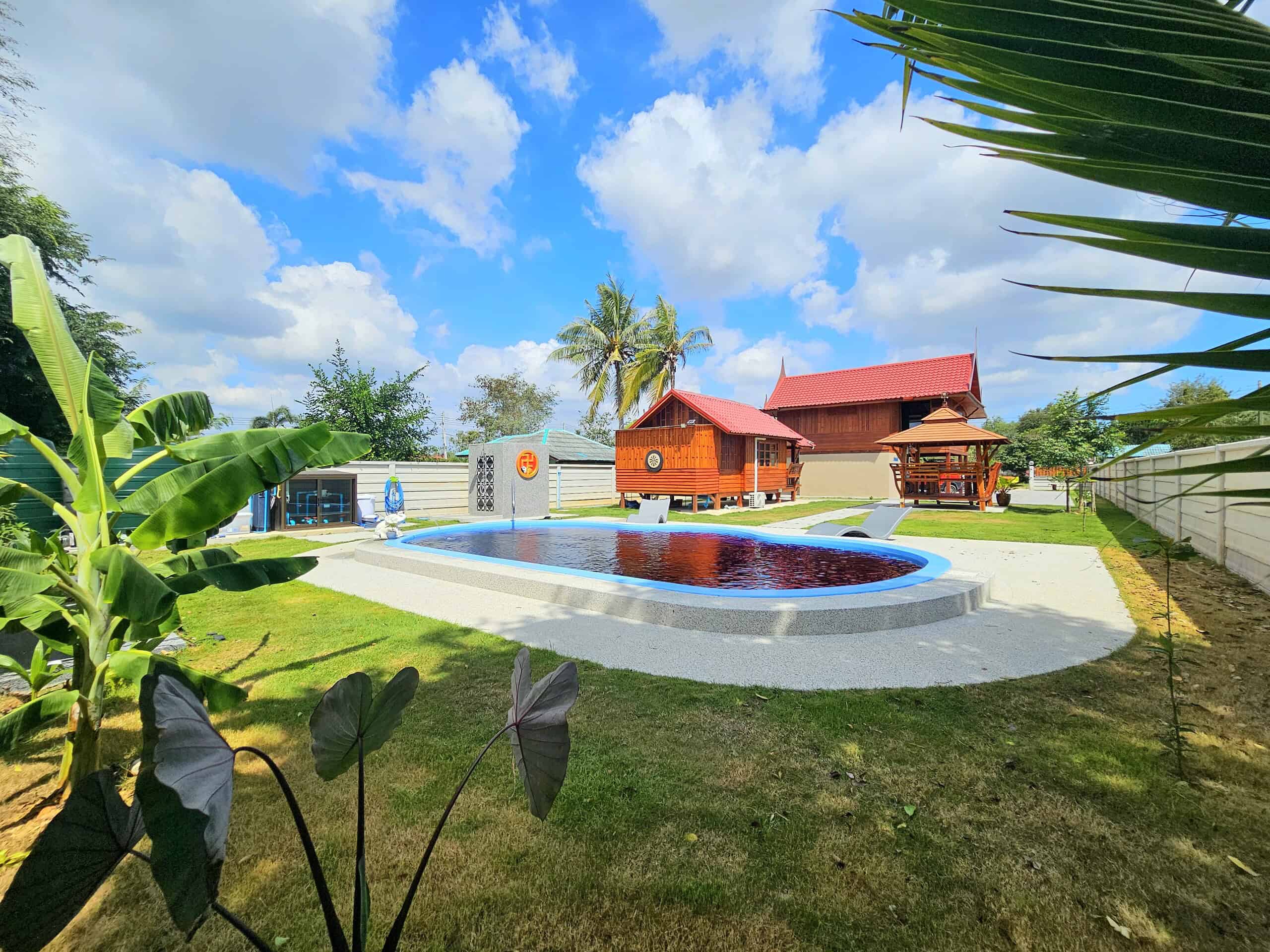 Thai Style Pranburi Pool Villa Contemporary Pool Villa Thailand