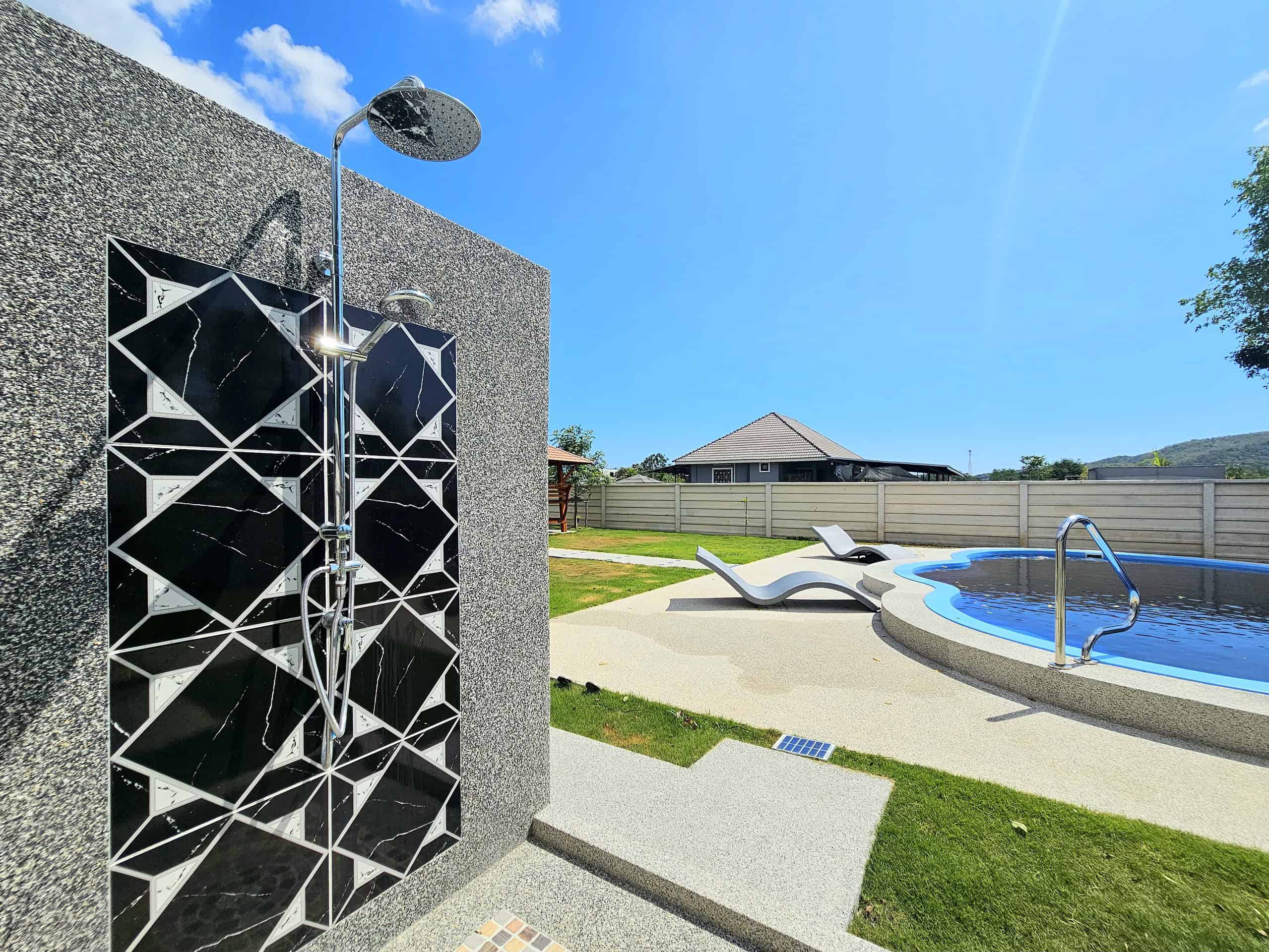 Pranburi Thai Style Pool Villa Thai Architecture Swimming Pool Home