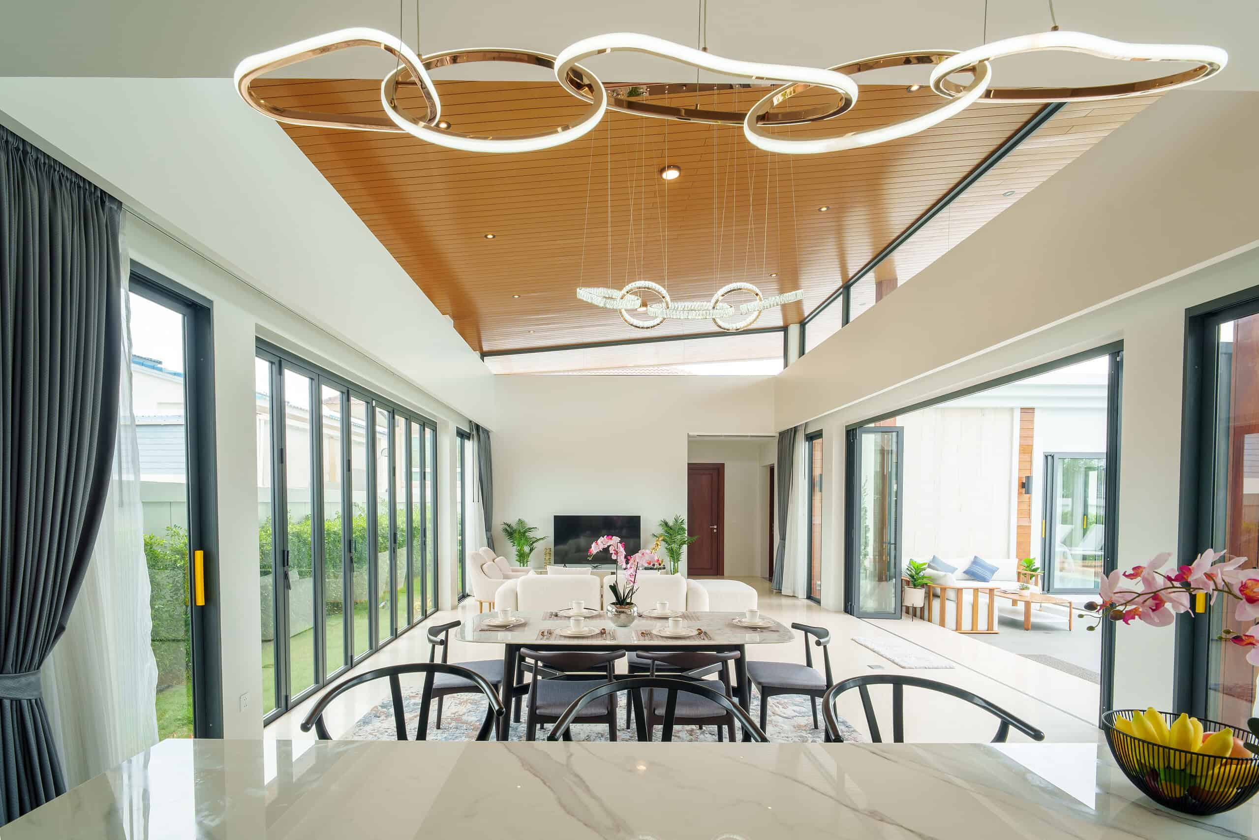 Stylish Villa Lounge Spaces Thipurai Luxury Smart Villa Pool Thailand