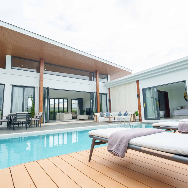 Contemporary Pool Villa Tropical Living Hua Hin