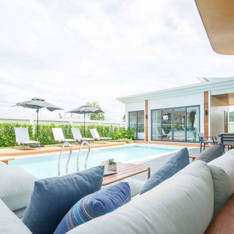 Tropical Luxury Villa Contemporary Style Thailand