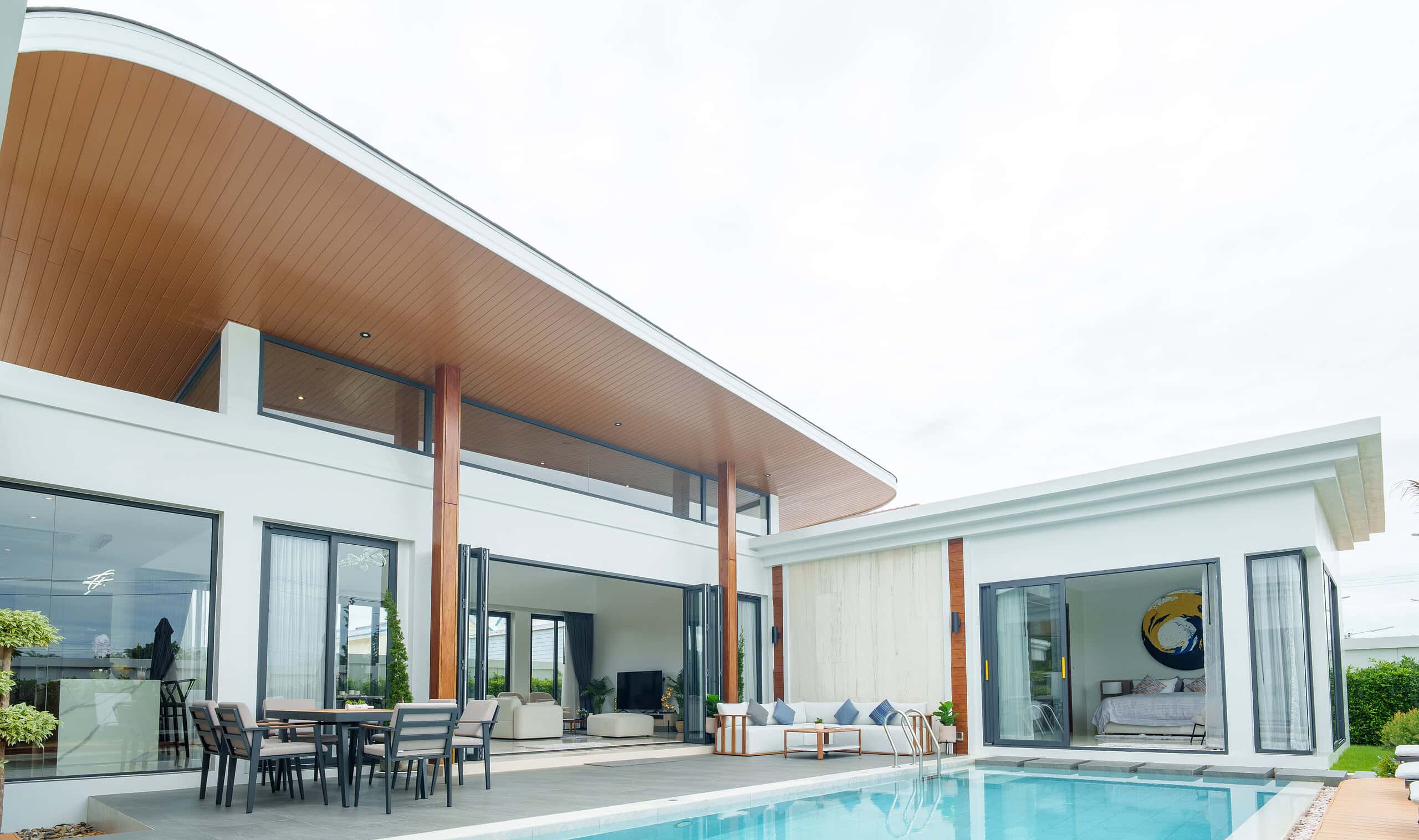 Tropical Contemporary Pool Villa Hua Hin Thailand Sale