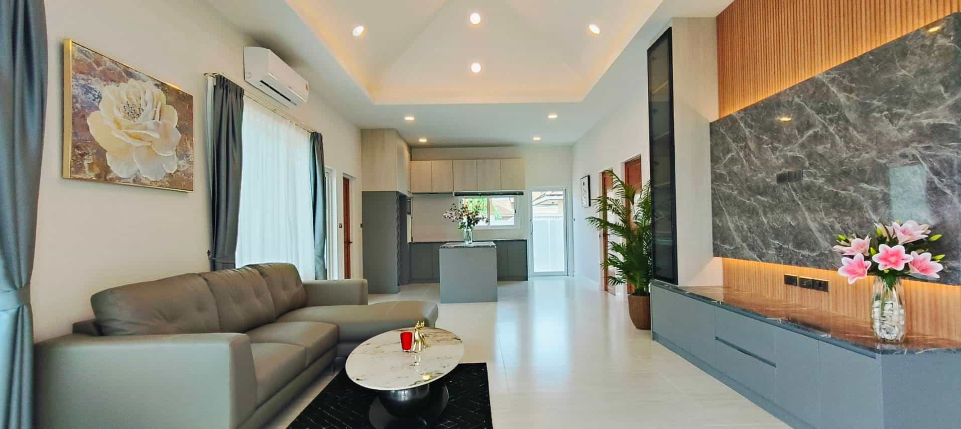 Contemporary Thailand Home Design Master Bedroom Suite Walk In Closet