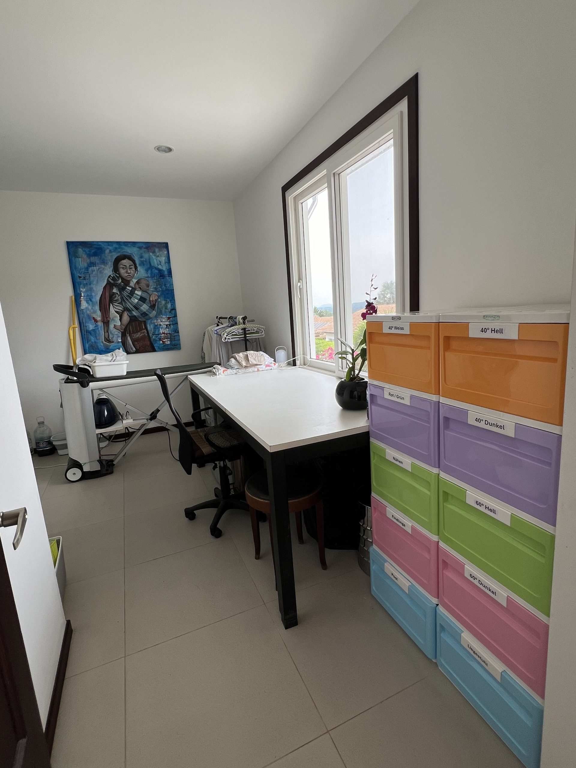 Spacious three bedroom semi furnished property