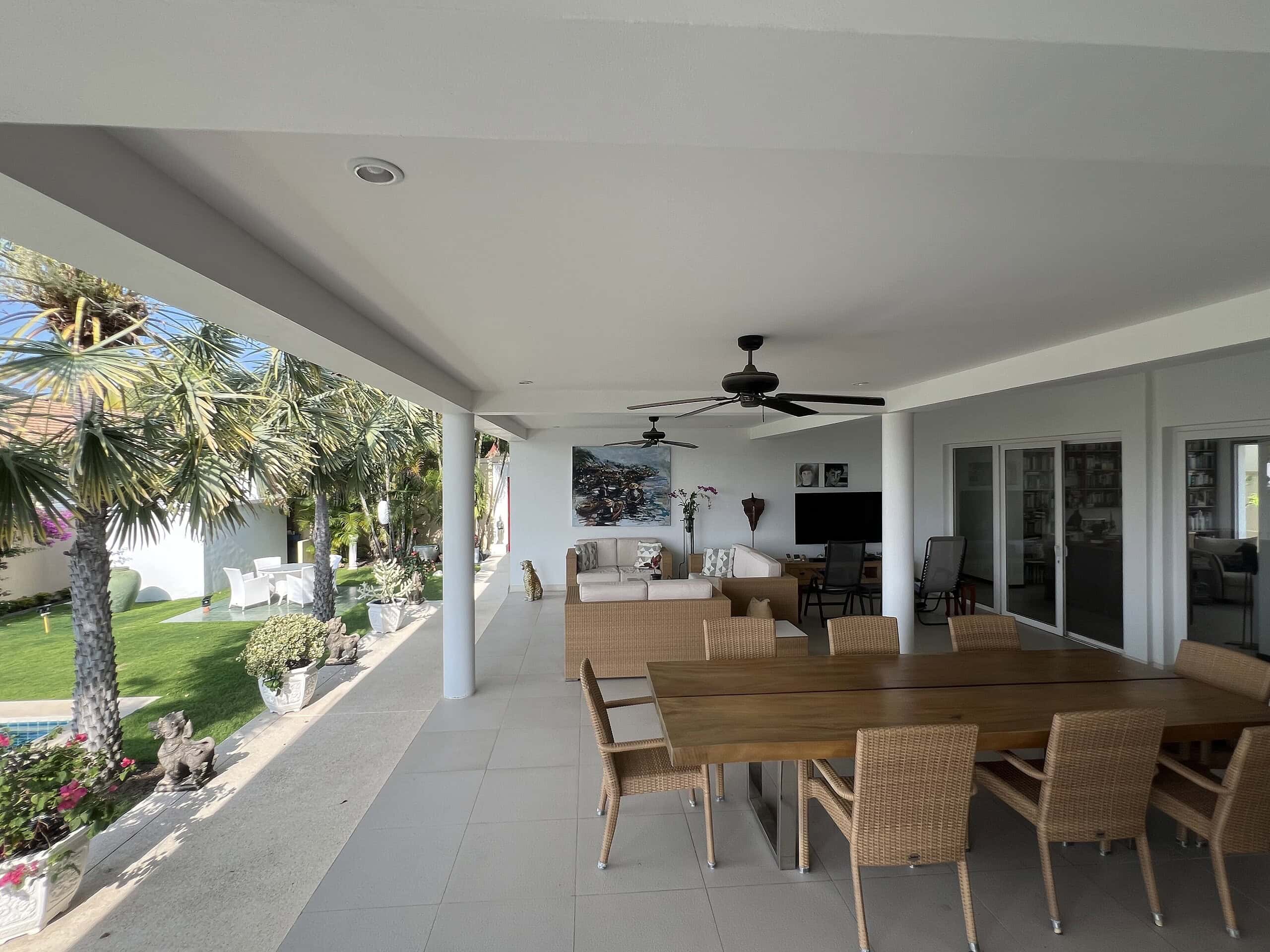 Elegant Home with Private Pool Setting Hua Hin contemporary villa living