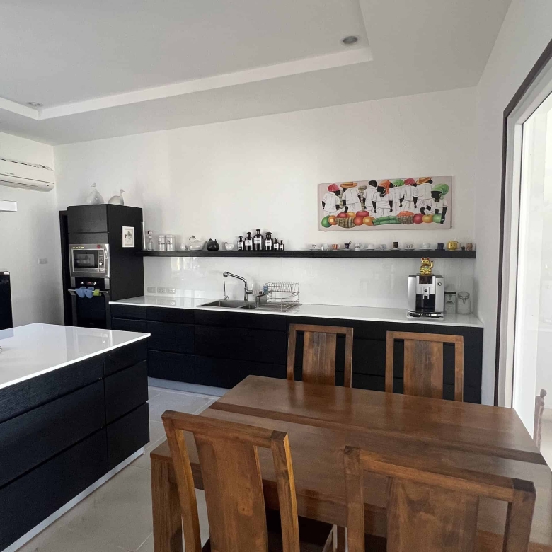 Semi furnished modern villa Thailand