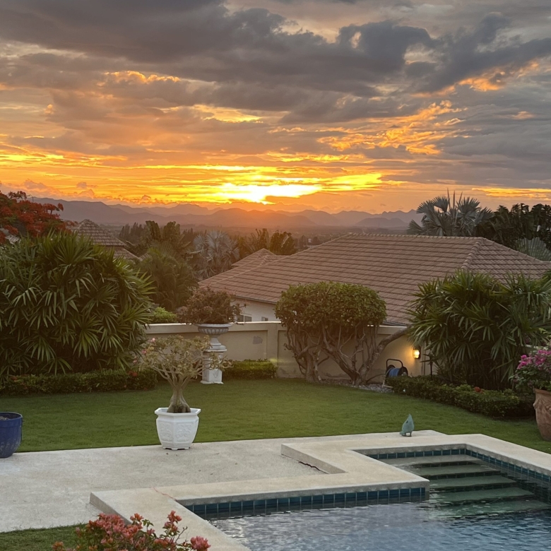 Semi furnished luxury property Thailand