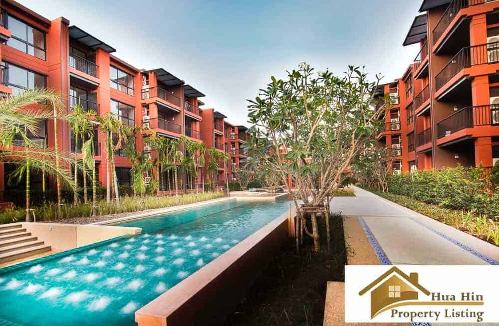 Two Bedroom Hua Hin Condo City View Elegant Living Room Contemporary Furniture