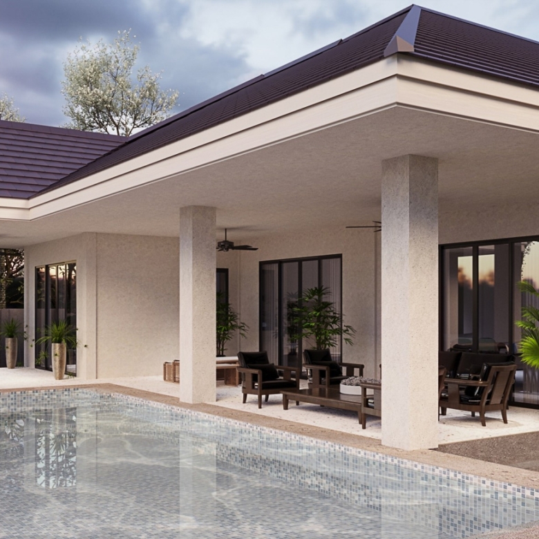 New Three Bedroom Villa Thailand Pool