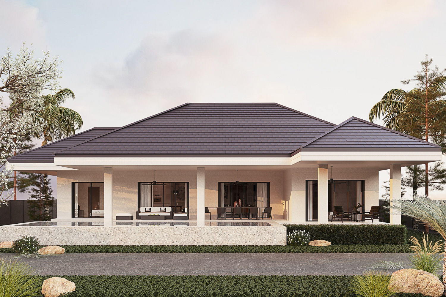 Modern Pool Villa Chada Homes Hua Hin