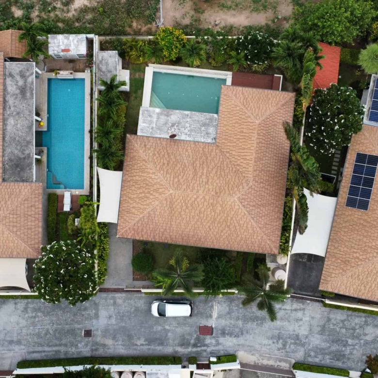 Mountain View Pool Villa For Sale Near Golf Club at Hua Hin