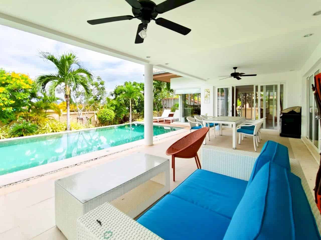 Luxury Villa Near Pineapple Valley Hua Hin Stunning Pool Villa Ready to Move Golf Course View