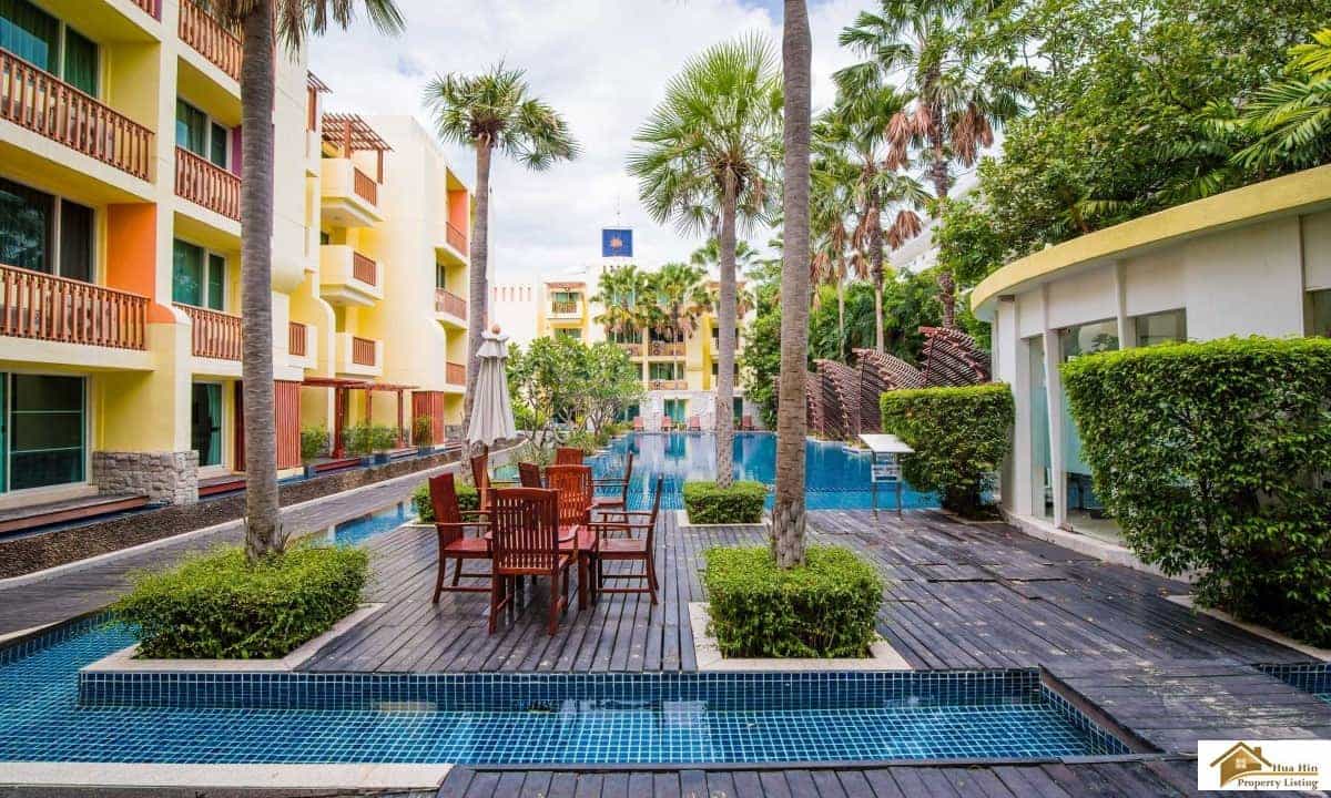 Spacious Mykonos Condo Hua Hin Mediterranean Condo Central Hua Hin Near Beach Living