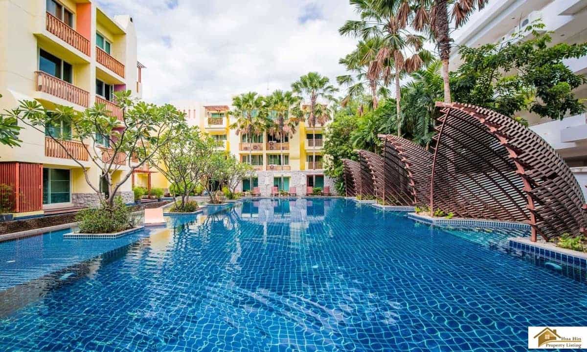 Mykonos Condo Perfect Location Hua Hin Furnished Mediterranean Condo Thailand Beach Area