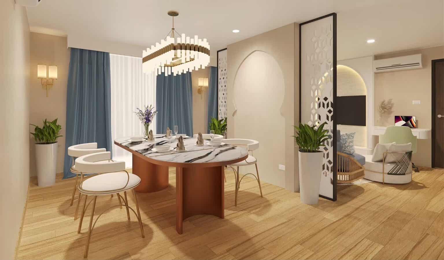 Fully Furnished Beachside Condo Bluroc Development