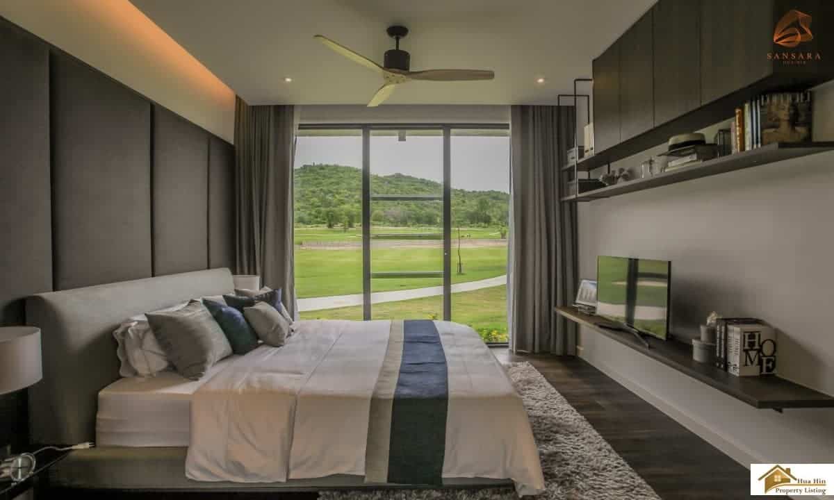 Golf Course Community Residence Luxury Hua Hin condo with stunning golf course panorama