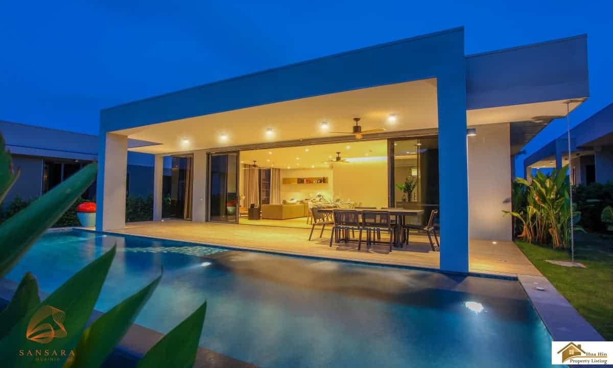 Sansara Luxury Pool Villa Hua Hin Black Mountain Golf Course Luxury Villa Sansara