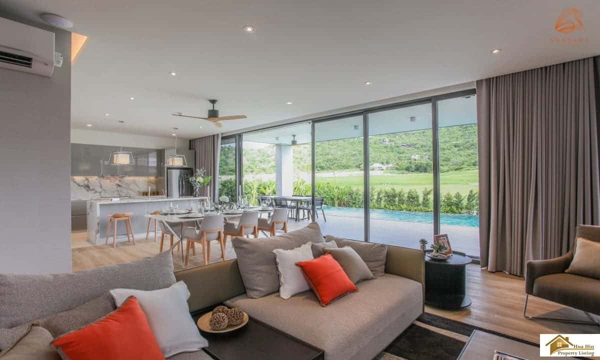 Luxury Villa Hua Hin Golf Course Sansara Pool Villa Black Mountain Golf Course