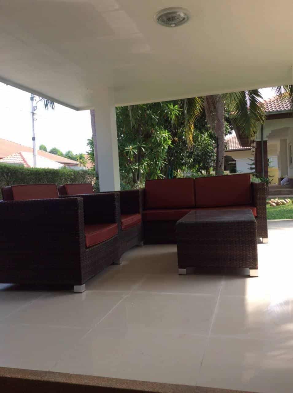 Villa Garden Lush Greenery Peaceful Pool Villa Outdoor Living Space Views