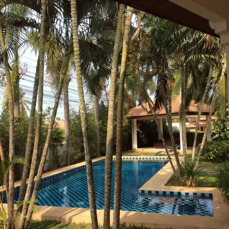Villa Garden Pool Hua Hin Setting