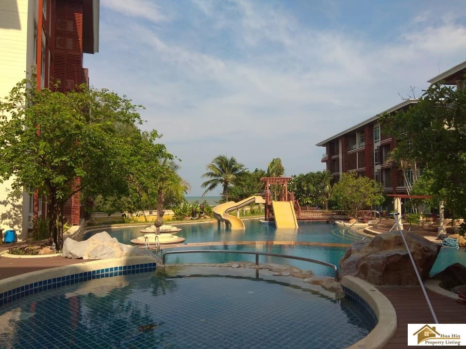 Seaside Condo Balcony Swimming Pool