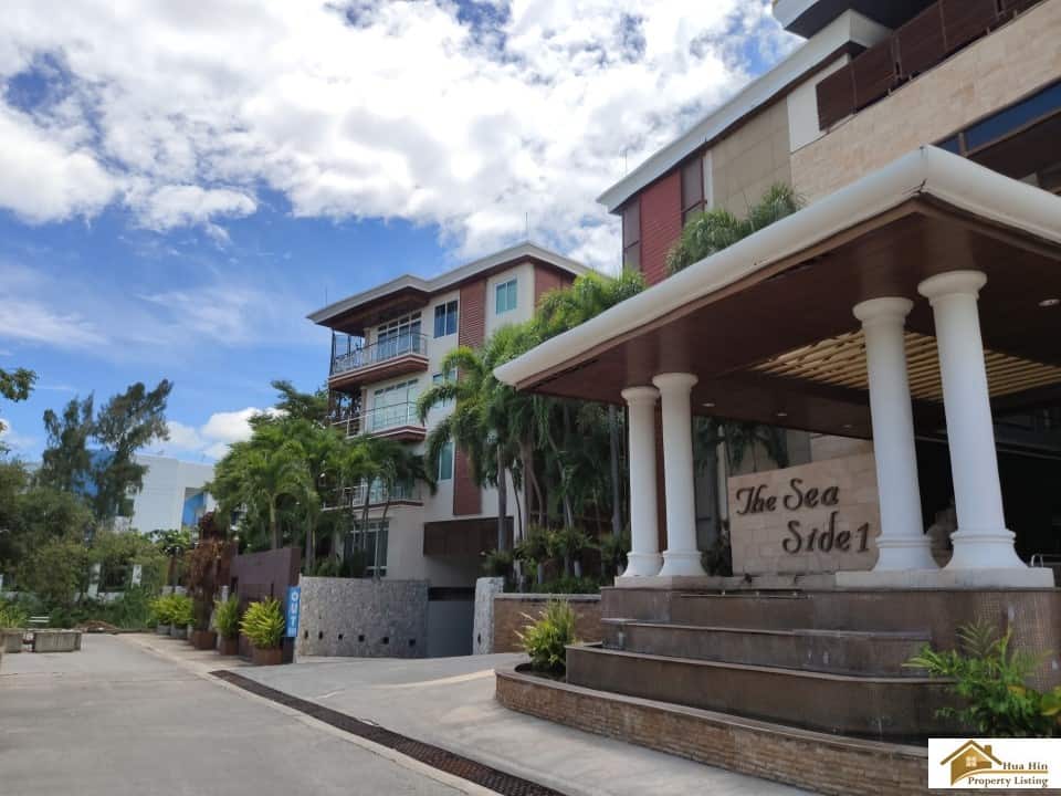 Hua Hin Oceanfront Apartment Lobby Entrance Seaside Condo