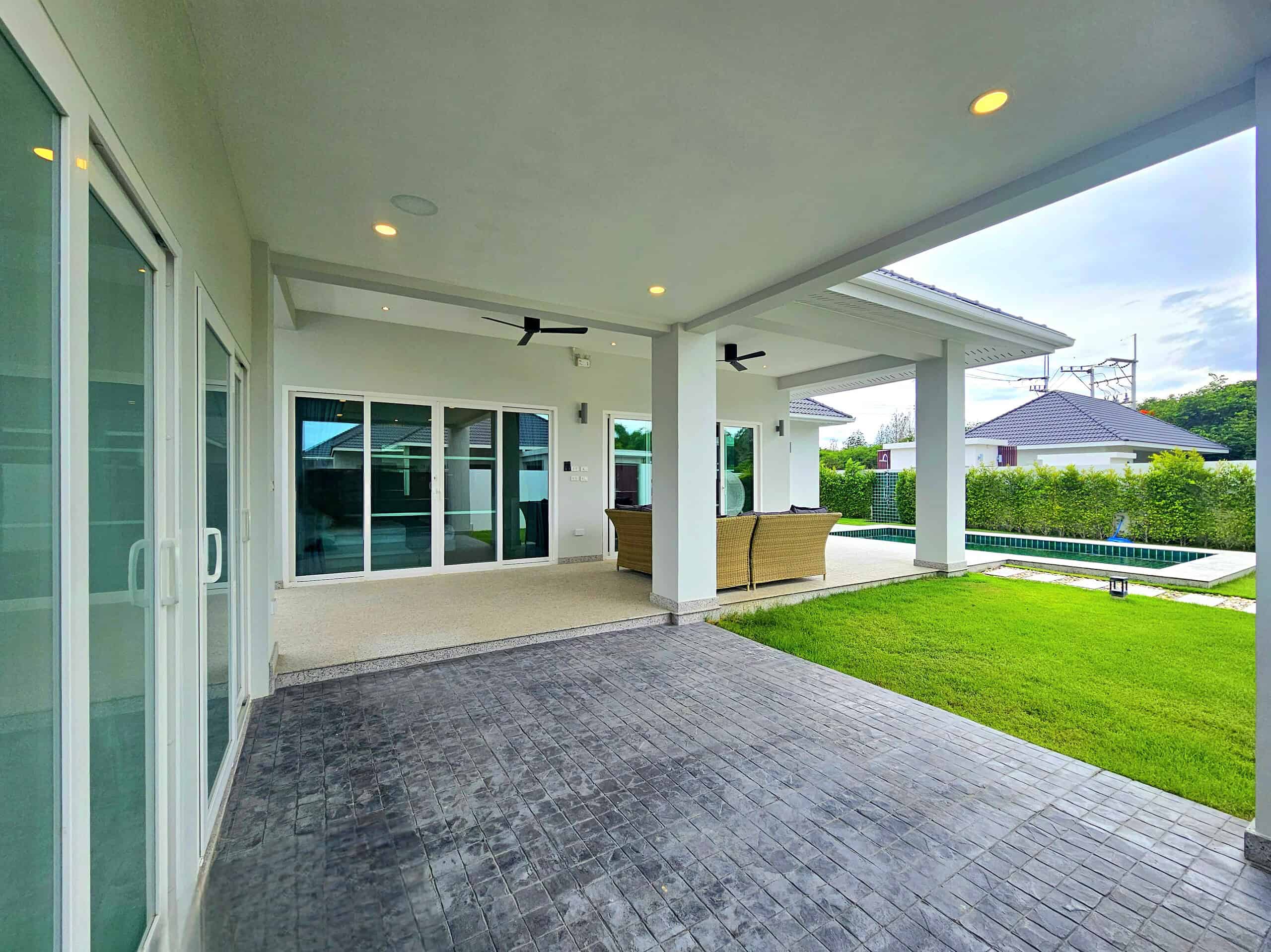 Inviting Villa Landscape Premium villa architecture Hin Lek Fai