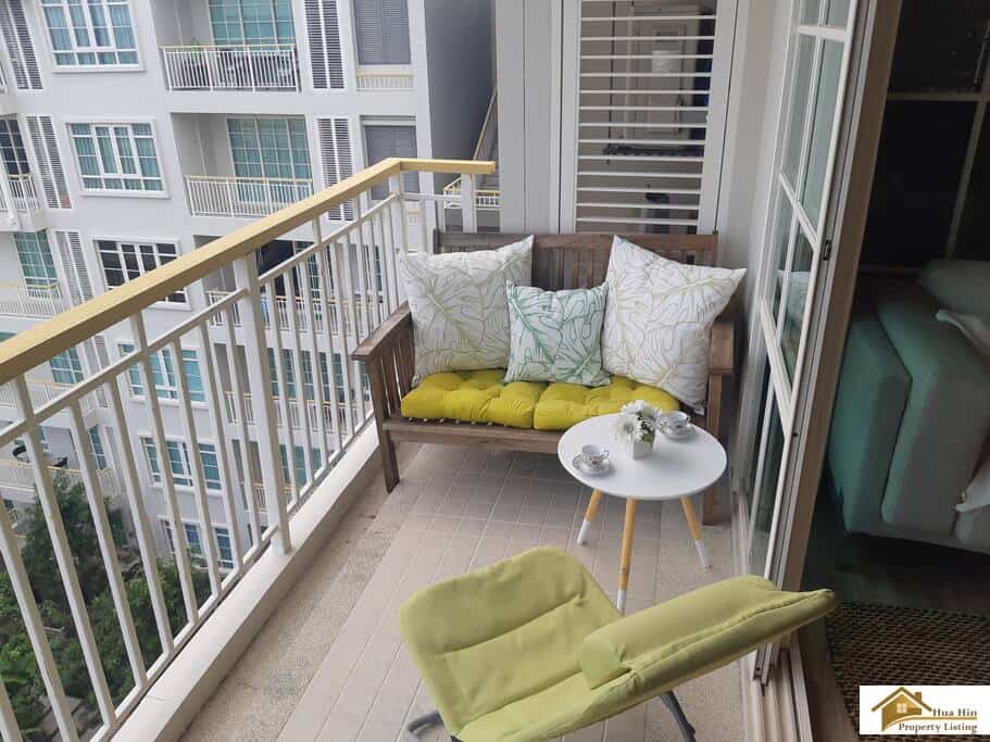 Hua Hin Golf Course View Condo Entertainment Area Outdoor Living Space