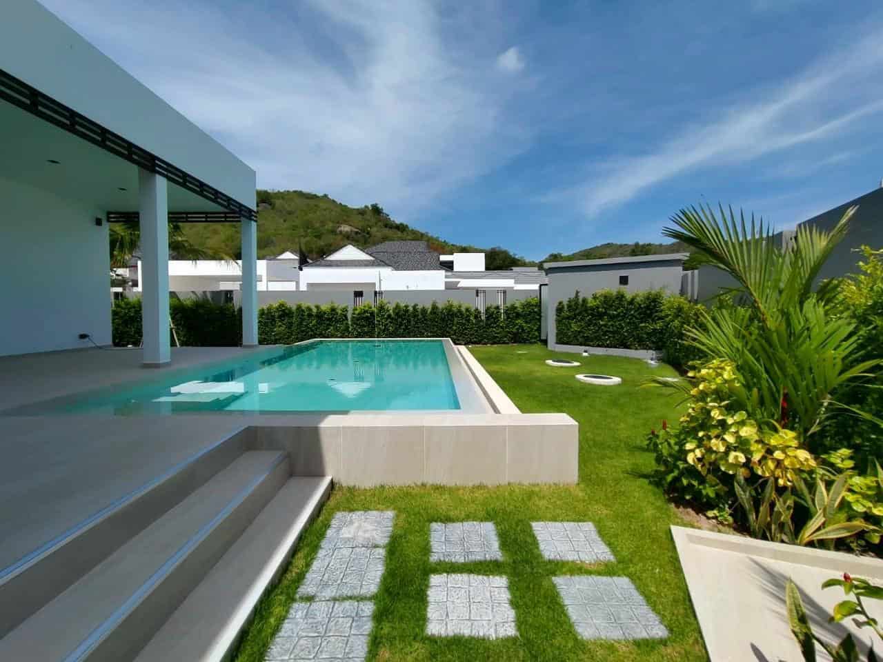 Mountain View Villa Sivana Hills Hua Hin Modern Pool Villa Setting