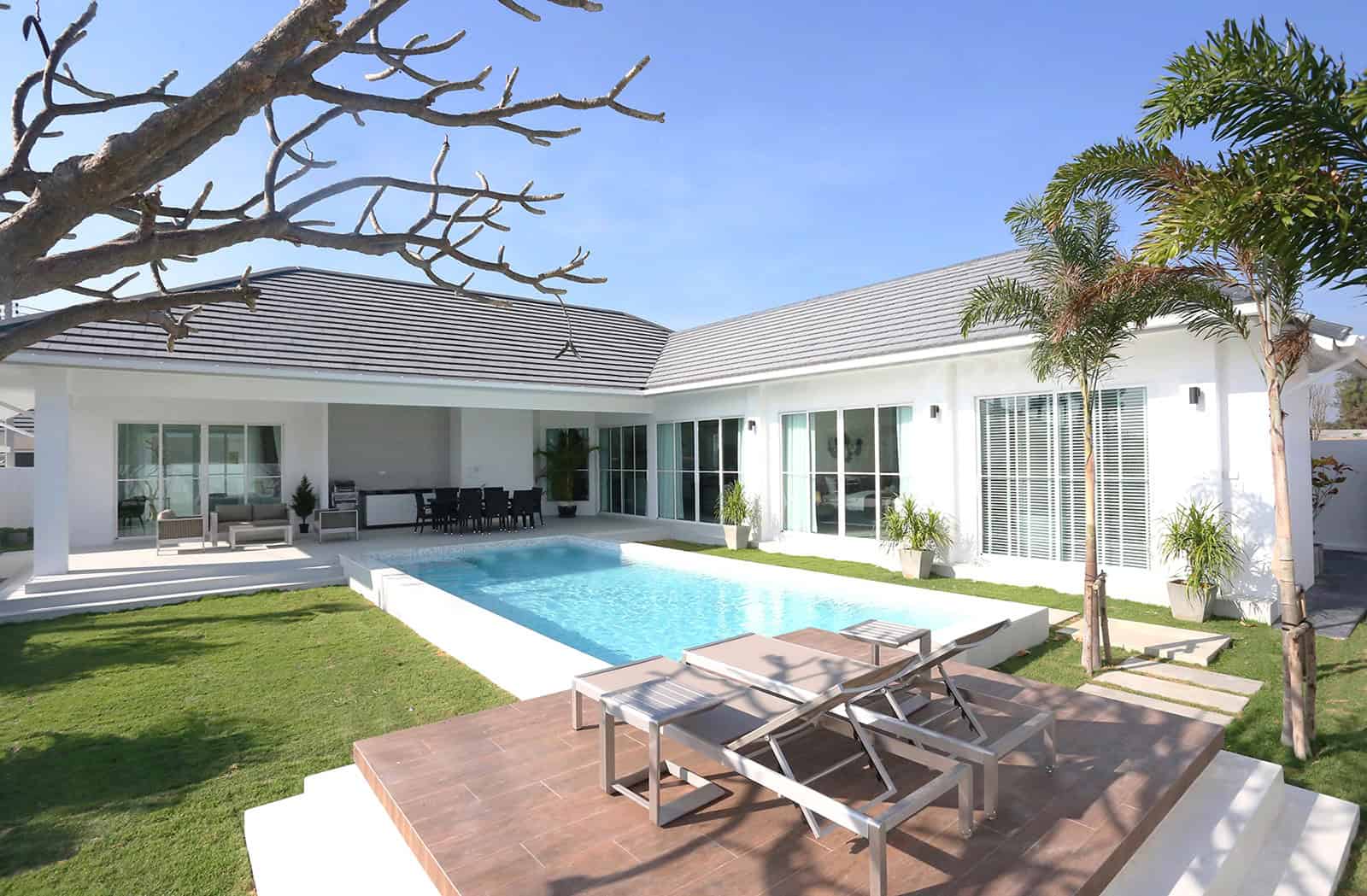Modern Villa Sales Hua Hin Villa Lidia Exclusive Bedroom Pool Villa Hua Hin Sale