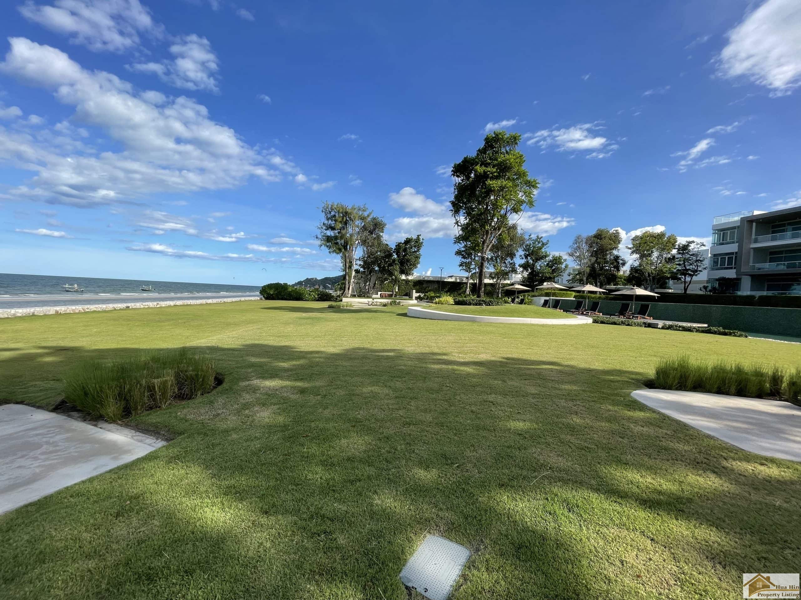 Beachfront Two Bedroom Hua Hin Premium Waterfront Real Estate Investment